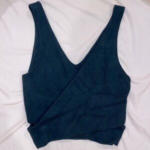 Abercrombie & Fitch Top Black Size XS